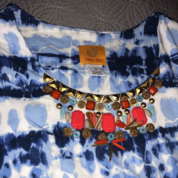 🧡💙Ruby Rd. Top - Picture 2 of 6